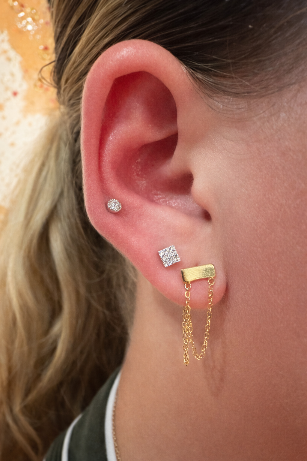 Rectangular double chain