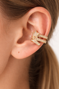Ear cuff star gold