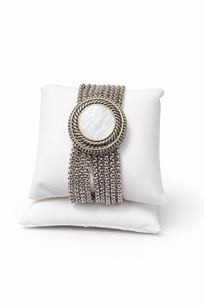 Brazalete Madre Perla / Stainless Steel Bracelet