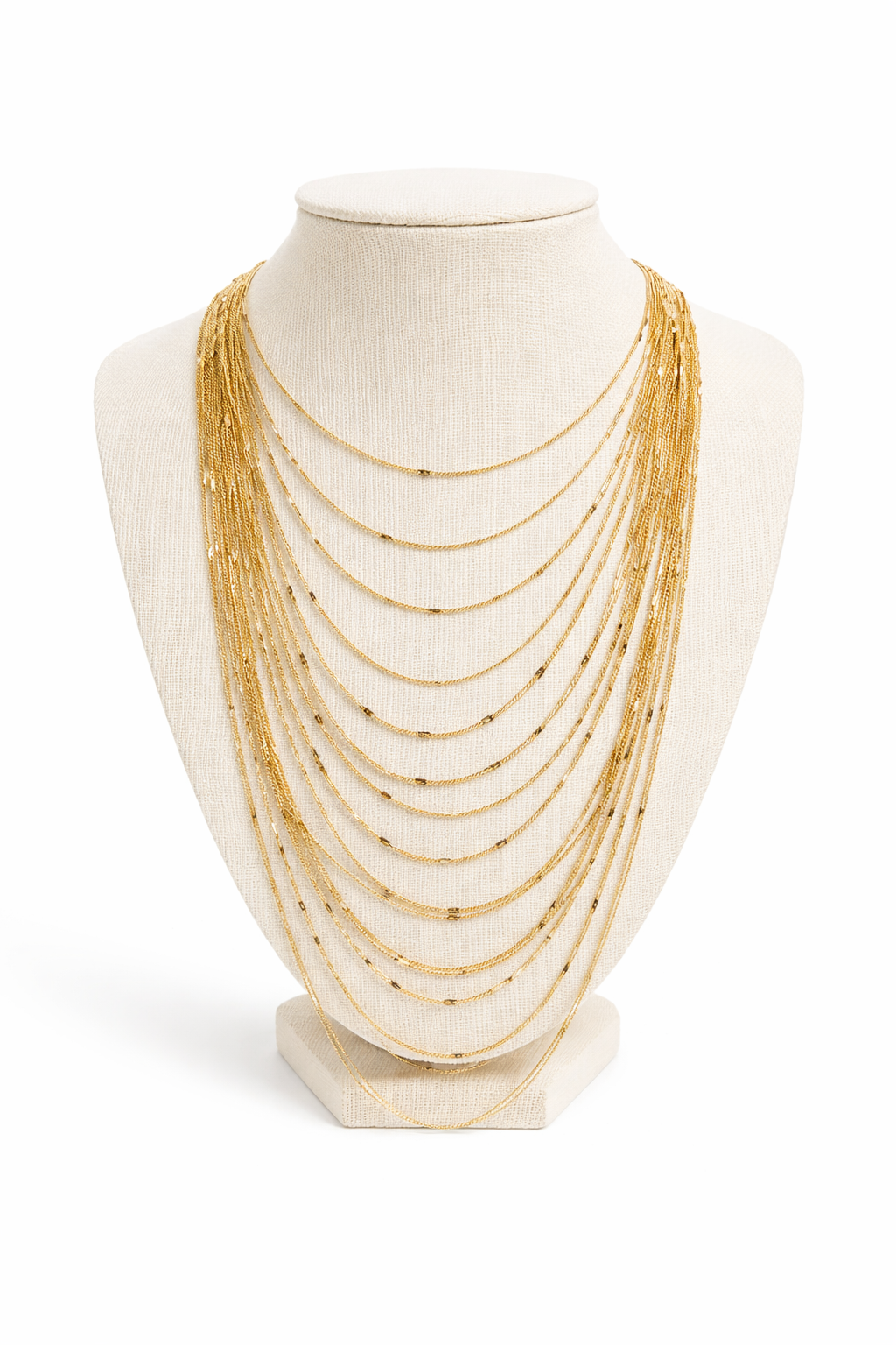Gold & Silver Layers Necklace