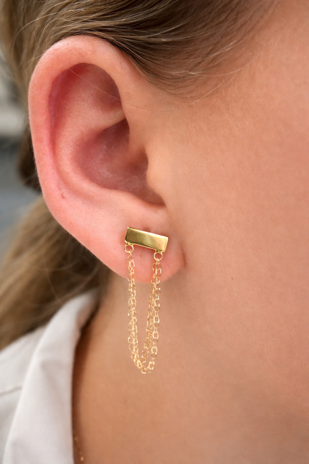 Rectangular double chain