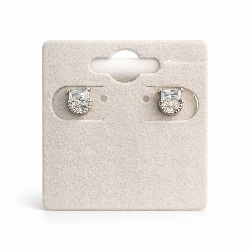 One Baguette earrings