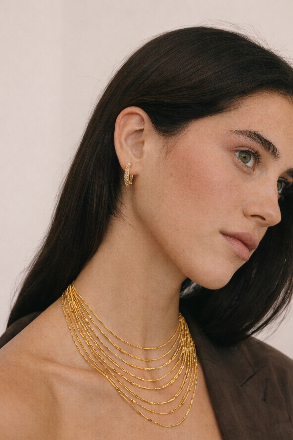 Gold & Silver Layers Necklace