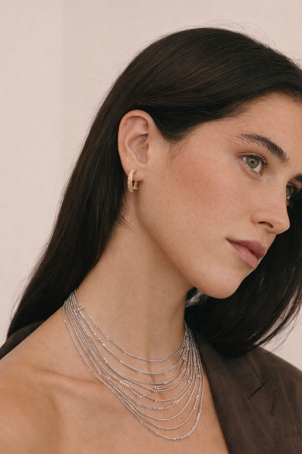 Gold & Silver Layers Necklace