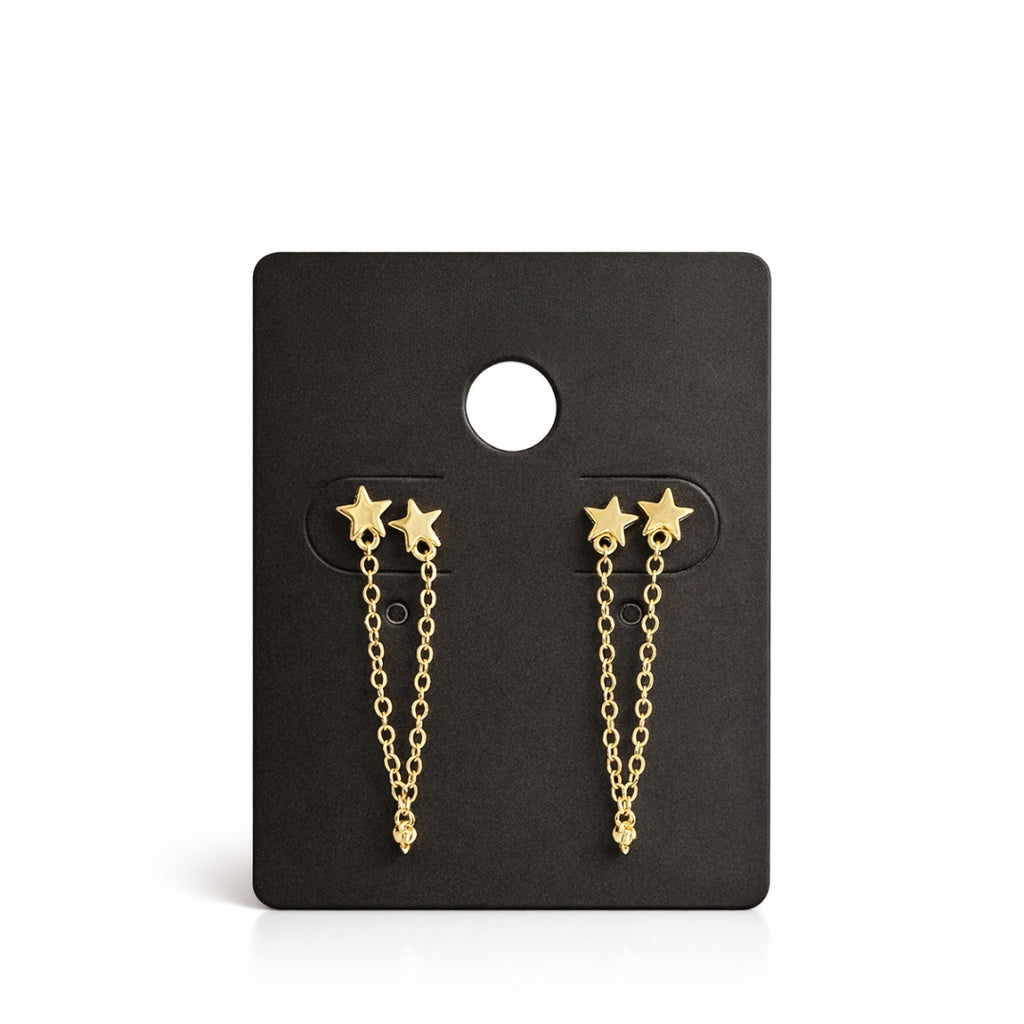 Gold double stars chain